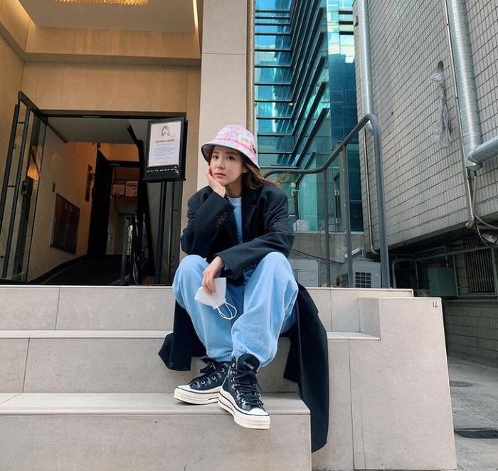 Galeri Sandara Park Sandara Park Tetap Langsing Walau Doyan Makan, Ini Pose Cantiknya