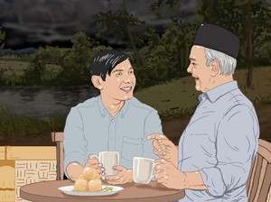 Berbagi Kopi dengan Bapak