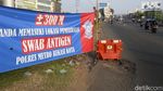 Jalan Kalimalang Mulai Ramai Pemudik Motor
