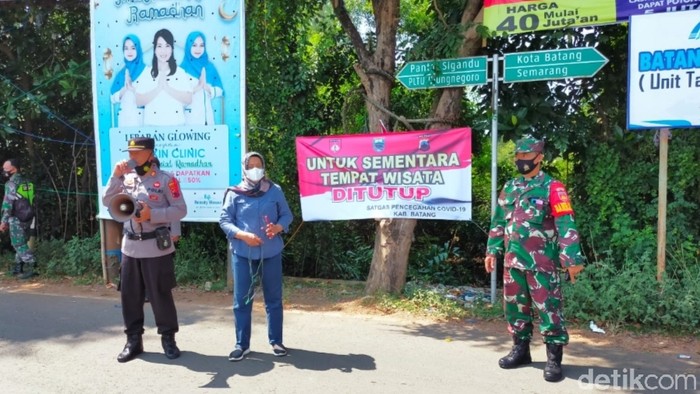 Penutupan objek wisata Batang