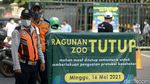 Ragunan Ditutup, Pengunjung Terpaksa Balik Kanan