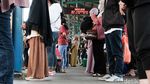 Suasana Terkini Stasiun Manggarai saat Libur Lebaran