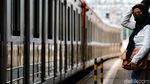 Suasana Terkini Stasiun Manggarai saat Libur Lebaran