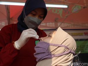 Usai Pulang Kampung, Pemudik Dites Antigen