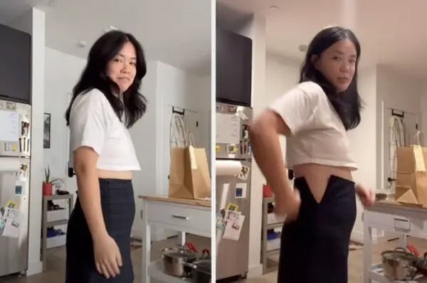 Wanita Ini Viral Setelah Tunjukkan Perut Buncit Usai Makan