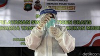 Layanan tes antigen gratis ini pun akan dilakukan selama beberapa hari ke depan.