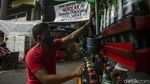 Ini Spanduk Tolak Pemudik Tanpa Swab Masuk Jakarta