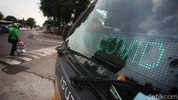 Kendaraan itu untuk membawa pemudik yang tiba di terminal tersebut dan terindikasi positif virus COVID-19.