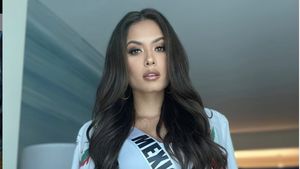 10 Foto Andrea Meza, Sarjana Komputer Cantik Juara Miss Universe 2020