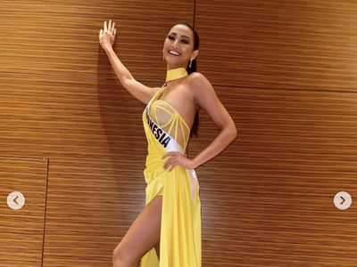 10 Foto Ayu Maulida, Pakai Kostum Komodo Hingga Top 21 Miss Universe 2020