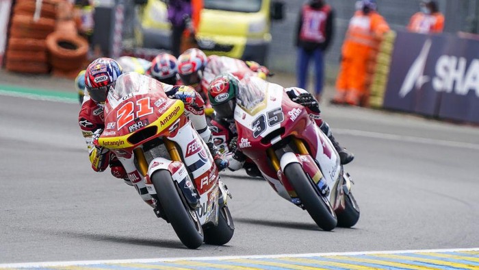 Fabio Di Giannantonio di Moto2 Le Mans.