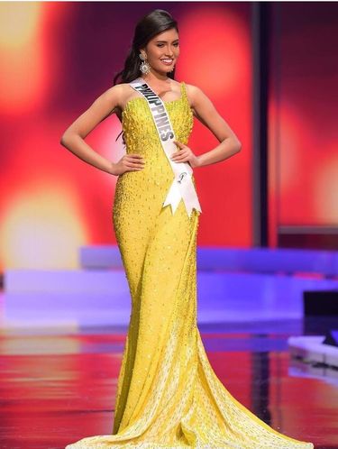 Gaun Malam Miss Universe 2020 Miss Universe Philippines Rabiya Mateo.