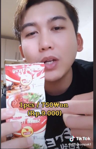 Segini Harga Nasi Padang dan Ikan Asin Indonesia di Korea