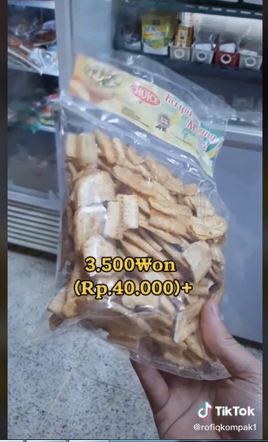 Segini Harga Nasi Padang dan Ikan Asin Indonesia di Korea