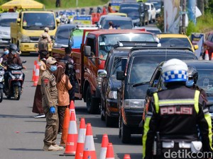 Simpang Gadog Macet, Petugas berlakukan Sistem One Way