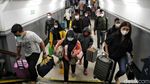 Hiruk Pikuk Stasiun Gambir-Senen di Kala Arus Balik Mudik