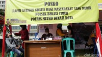 Tes antigen ini diberikan secara gratis.