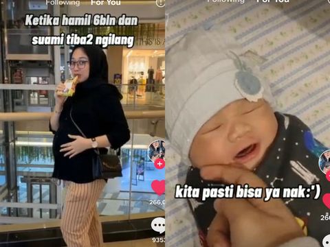 Kisah viral wanita yang hamil 6 bulan, suaminya tiba-tiba menghilang.
