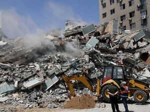 Jalur Gaza Rusak Parah Akibat 11 Hari Serangan Udara Israel