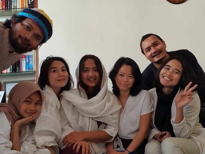 Lebaran mahasiswa Indonesia di Italia (dok. Pri)