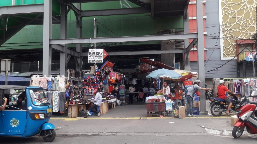 Pasar Tanah Abang masih ditutup usai Lebaran (Rakha-detikcom)