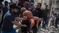 Korban terbaru, 42 warga Palestina menjadi korban gempuran udara Israel yang dilancarkan kemarin.