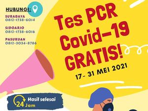 Digelar Swab PCR Gratis di 3 Kota Antisipasi Lonjakan COVID-19 Usai Lebaran