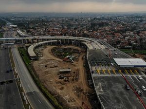 Potret Simpang Susun Cileunyi yang Mulai Diuji Coba