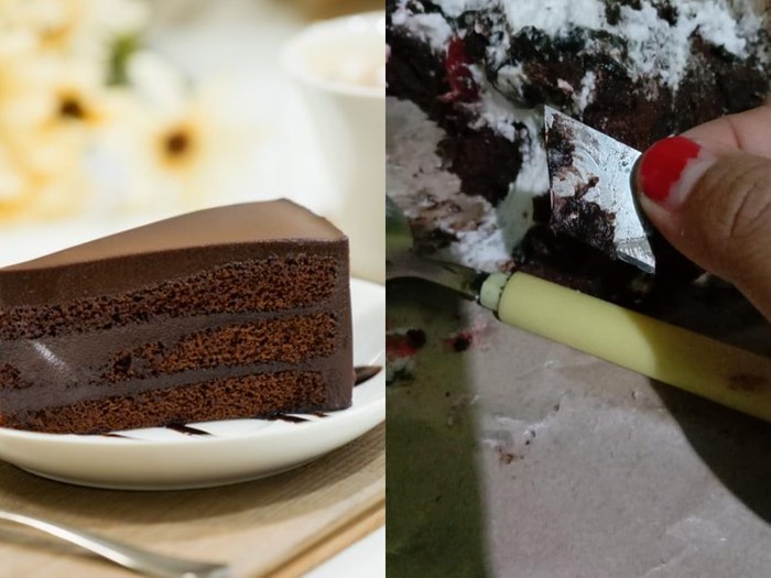 Ada cutter pada kue Duh! Wanita Ini Nyaris Menelan Potongan Cutter saat Makan Kue