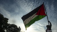 Dukungan warga dunia untuk Palestina pun dilakukan di sejumlah negara.
