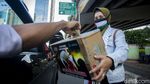 Aksi Galang Dana Untuk Palestina di Lampu Merah