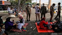 Selain itu satgas COVID-19 juga melakukan himbauan kepada pengunjung untuk menaati protokol kesehatan.