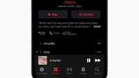 Feature] When connecting AirPods to iPhone, Apple Music lets you choose  playlist from the lock screen (and is scrollable). Sorry if this has  already been posted. : r/iOSBeta
