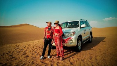 Ashanty Posting Foto di Dubai, Netizen: Enak ya Bund!