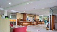 Lobi dan ruang pelayanan yang mewah juga nyaman di Perpustakaan Proklamator Bung Hatta