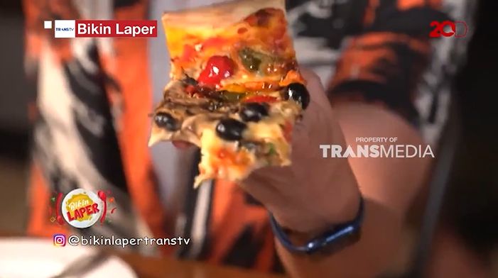 bikin laper: pizza 1 meter