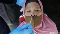 Setiap harinya, Polsek Pesanggrahan menyediakan 100-an kuota untuk masyarkat melakukan antigen.