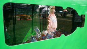 Eco Green Setor Sampah Botol Plastik Dapat Point