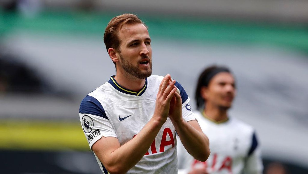 Terungkap alasan Harry Kane dicoret dari skuad Tottenham Hotspur saat mengalahkan Man City. (Foto: Getty Images/Pool)