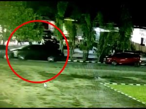 Heboh! Mobil Bergerak Sendiri di Kantor Polres Pinrang