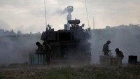 Sudah sekitar 3.100 roket diluncurkan sejak konflik Israel-Palestina kembali memanas pada 10 Mei. AP Photo/Heidi Levine.
