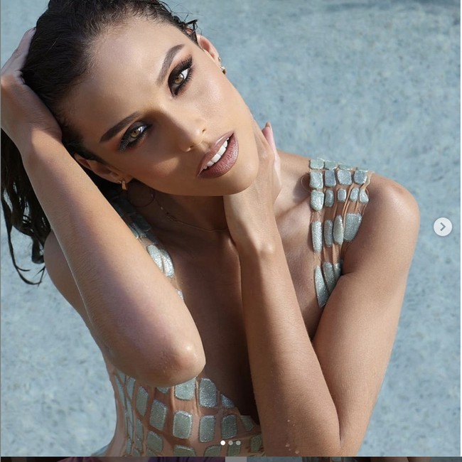 Dan Janick Maceta benar-benar berjuang untuk menjadi wakil Peru di Miss Universe. Perjuangannya adalah dengan mengikuti ajang Miss Peru hingga tiga kali. Foto: Dok. Instagram @ janickmaceta