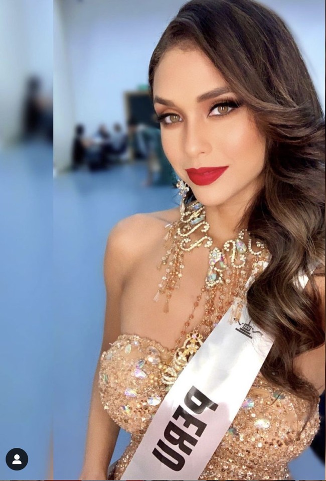 Janick Maceta Del Castillo mewakili Peru di ajang Miss Universe 2020 setelah dirinya dinyatakan sebagai Miss Peru 2020 pada 29 November 2020. Foto: Dok. Instagram @ janickmaceta