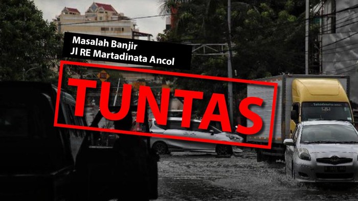 Masalah banjir Jl RE Martadinata Tuntas.