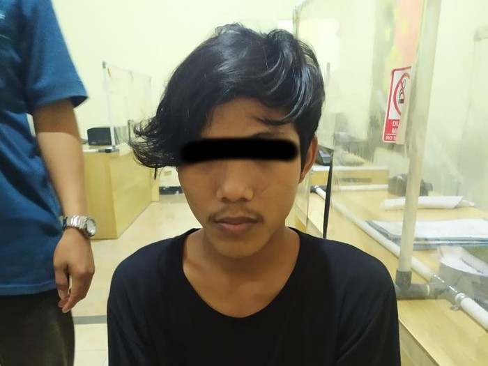 Pemuda di Lombok diamankan polisi karena menghujat Palestina dengan kata kotor (Foto: dok. Istimewa)