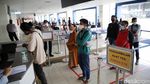 Pemudik Dites Antigen di Terminal Pulogebang