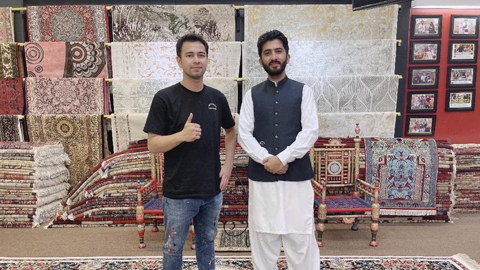 Raffi Ahmad beli karpet
