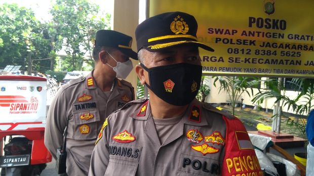 Rapid Antigen di Polsek Jagakarsa