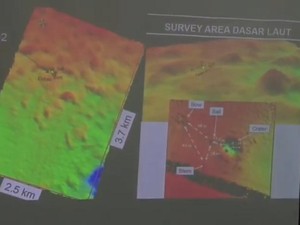 Tanda Tanya soal Kawah Dekat Bodi KRI Nanggala