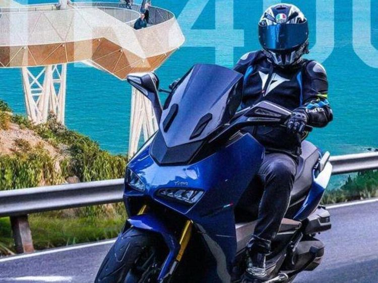 Potret Skutik 400 cc Buatan Taiwan yang Berwajah Ducati Panigale